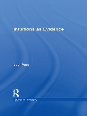 cover image of Intuitions as Evidence